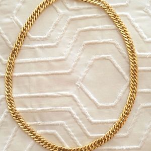 Milor 14k Gold Curb Link Nexklace
